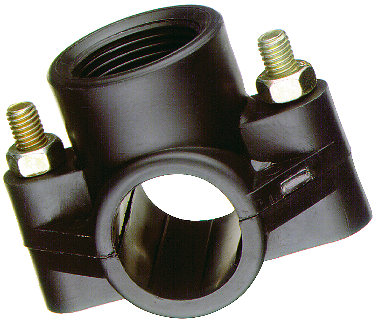 Obejma PE z 2 śrubami 25 x 1/2"